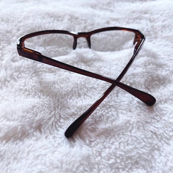 Sam Tortoise Brown Rectangular Reading Glasses - Picture 14 of 15